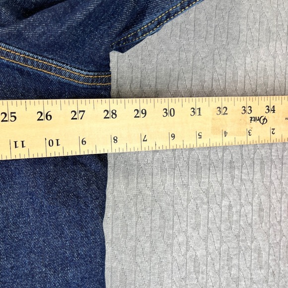 Levis New With Tags Denim Trucker Jean Jacket Men XXL Blue Button Front - Picture 6 of 10